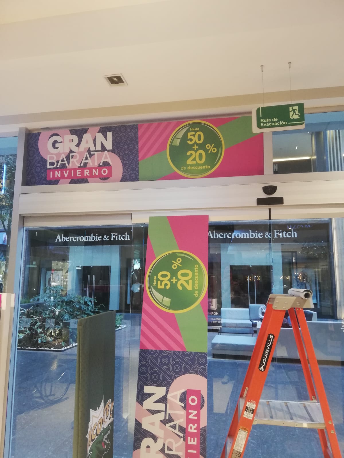 Vinil montado para instalación