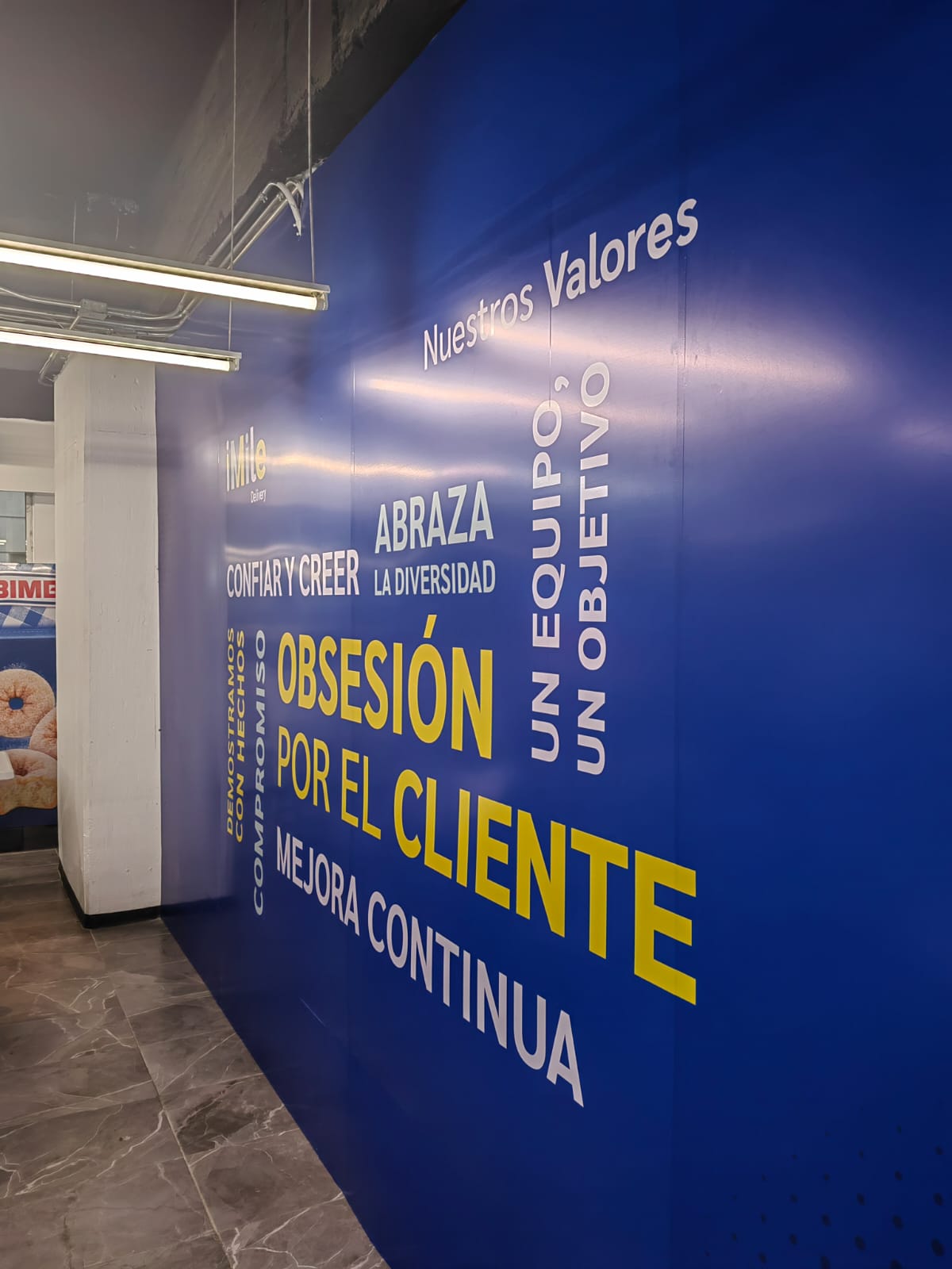 Producto final instalado - impresión en vinil